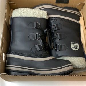 Sorel yoot pac - Youth snow boots - black